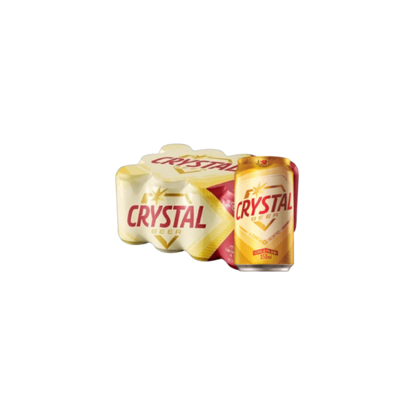 cerveja crystal fardo 350 ml