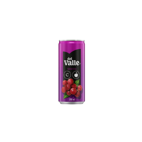 suco del valle de uva lata fardo