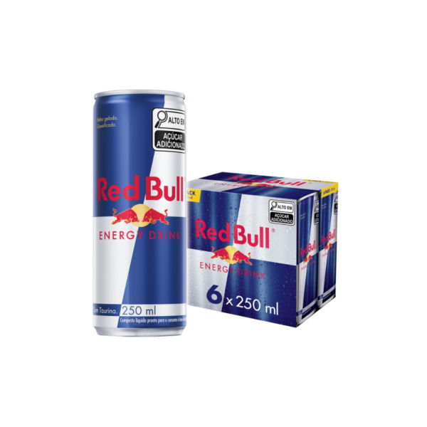 red bull fardo 250 ml