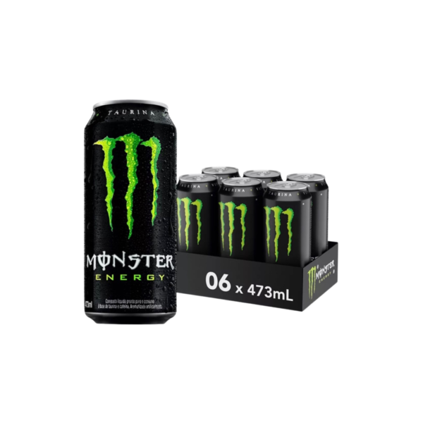 energetico monster fardo 473 ml