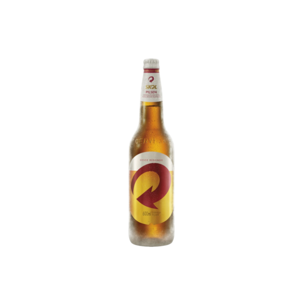 cerveja skol retornavel 600 ml