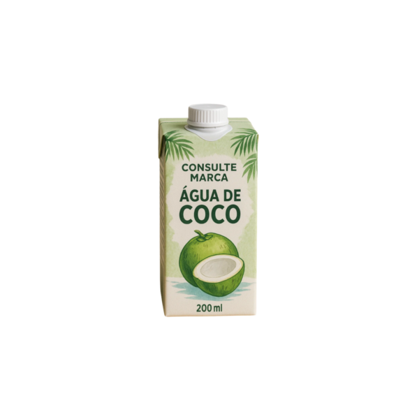 agua de coco 200 ml
