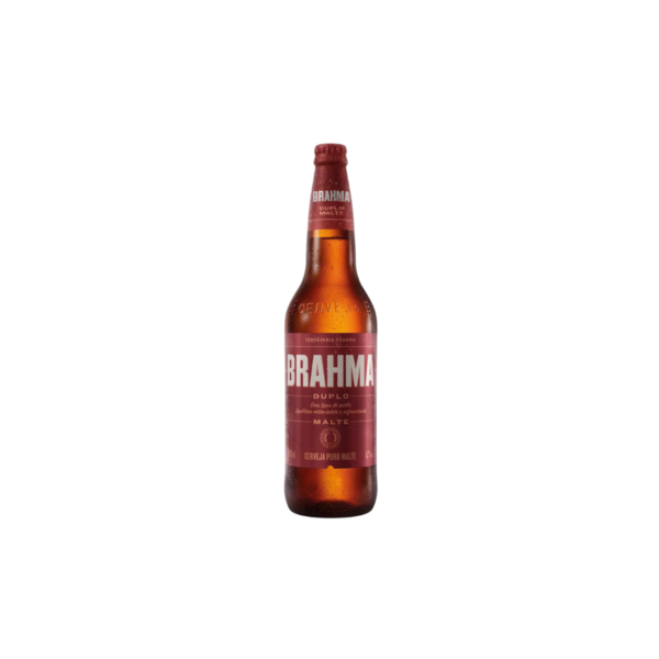 cerveja brahma duplo malte 600 ml