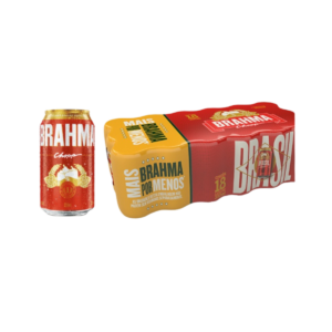 fardo brahma 350 Ml, 18 latas